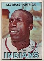 1967 Topps Baseball Cards      258     Lee Maye
